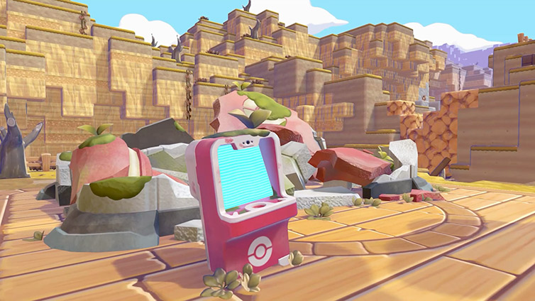 The Withered Wasteland before restoration — a dry, cracked landscape